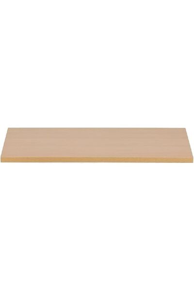 micasa Superior Quality Wall Mounted Rectangular Wooden Shelf Natural 15480