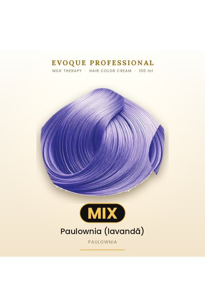 Evoque Professional Vopsea de păr permanentă Evoque Milk Therapy Mix Paulowni...