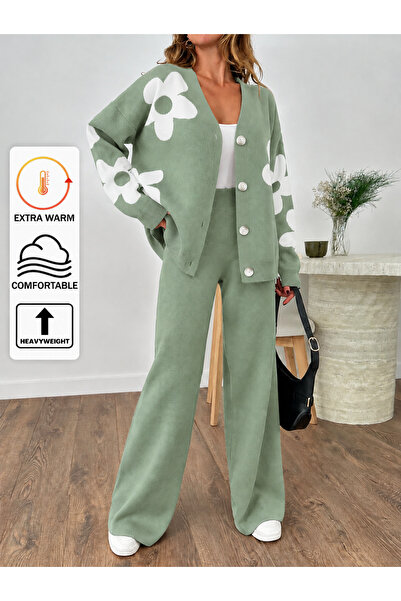 EFENDİX Daisy Knitted Set