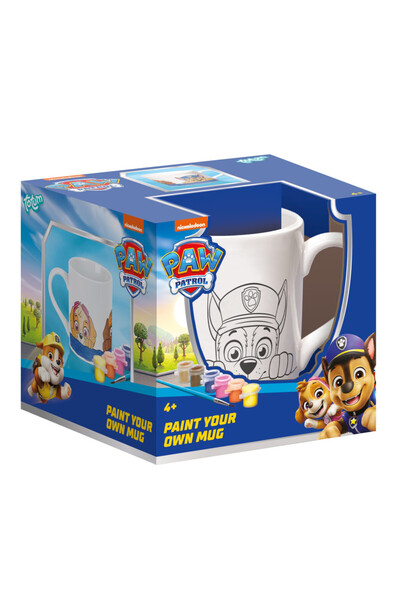 Javoli Paw Patrol Team 235 ml paintable porcelain mug in gift box