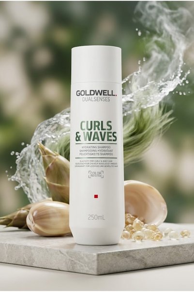 GOLDWELL Dualsenses Curls Waves Curl Defining Luxury Shampoo for Curly Hair 2...
