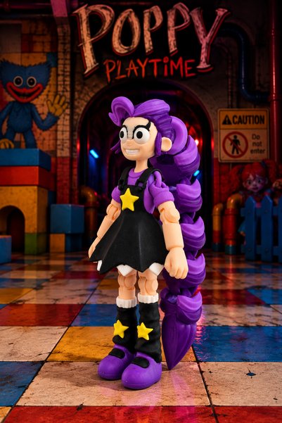 Suelo Butik Versiyon 2 Poppy Playtime Lilly Love Braids Eklemleri & Saçları H...