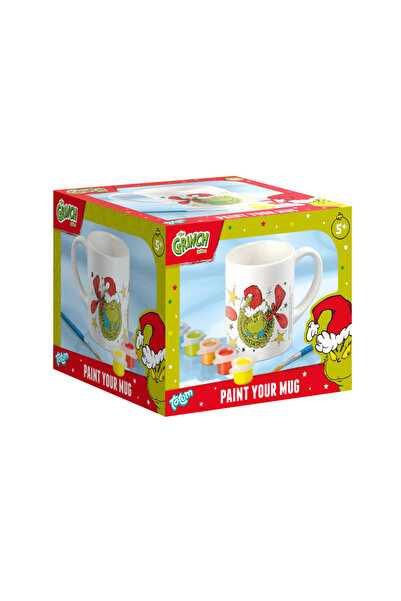 Javoli The Grinch Dr Seuss 235 ml porcelain mug for painting in gift box