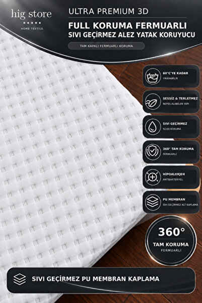 Hig Store 3D Ultra Premium PROTECȚIE COMPLETĂ IMPERMEABILĂ Protector de salte...