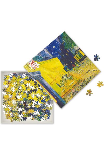 GENERAL Adult Jigsaw Puzzle Vincent van Gogh: Café Terrace (500 pieces): 500-...