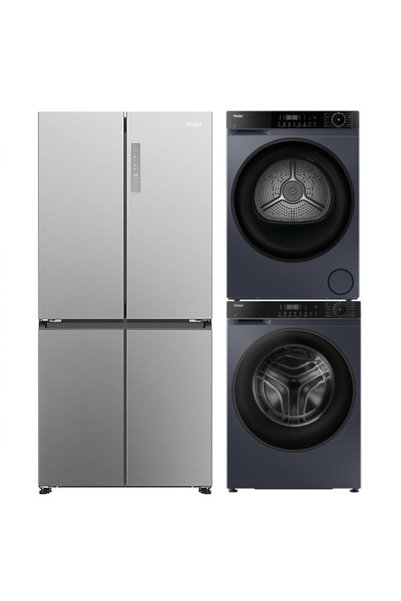 Haier 3'LÜ BEYAZ EŞYA SET (HCR3818ENMM-HW100-BP14357GEU1-HD100-D357GU1E)