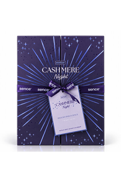 SENCE Set cadou Calendar Advent cu 24 de piese cosmetice surpriză, Cashmere N...