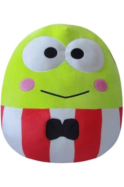 Squishmallows Little Plush 8" Sanrio Core - Keroppi Red Striped Suit