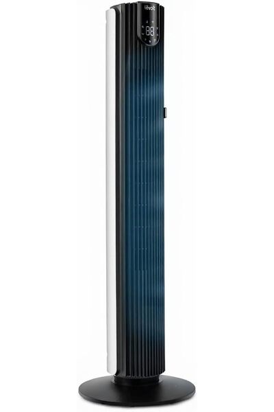 Levoit Tower Fan Bedroom,Cooling Fan, Bladeless Standing Fan for Home (Grey)