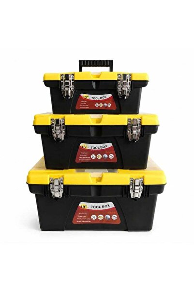 Generic Plastic Tool Bag Set 3 Pieces – Sizes 13 + 16 + 19 Inches