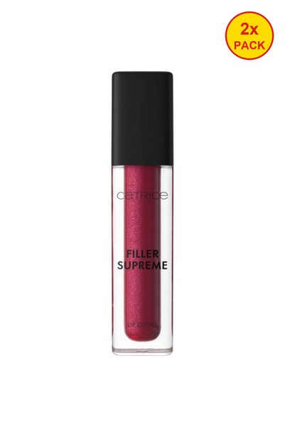 Catrice Pachet de 2 Filler Supreme Lip Gloss 040 – Certificat Drama