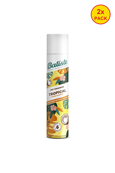Batiste 2x PACK Tropical Dry Shampoo, 200 ml