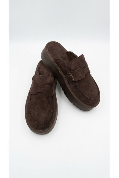 nhtshoes Ženske Sabo papuče sa visokim đonom, udobne papuče za dom i vani