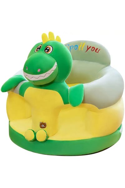 OEM Fotoliu Bebelus Model Dinozaur din Plus Verde
