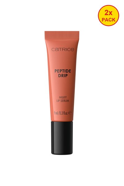 Catrice Двоен пакет Drip Milky C020 Серум за устни с пептиди – Feelin' Peachy