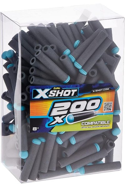 GENERAL XSHOT 200 Refill Darts,Bullets Compatible with All Major Brand Blaste...
