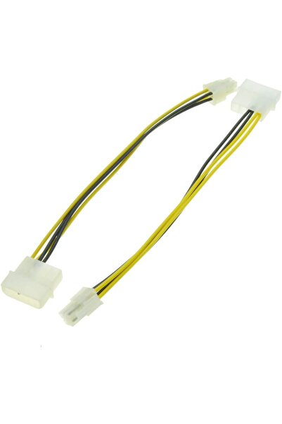 AyPenye 4 Pin CPU Power Kablosu 4 Pin Molex P3 P4 ATX Güç Anakart PC G