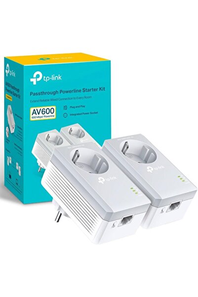 AyPenye TL-PA4010PKIT, AV600 AC Güç Soketli Powerline Adaptör Başlangıç Kiti