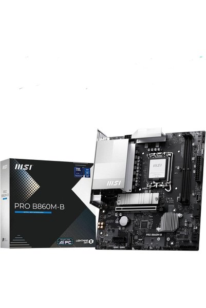 Ronanna MB PRO B860M-B SOKET 1851 DDR5 9066MHZ(OC) 2xM.2 HDMI DISPLAY 5G LAN mATX