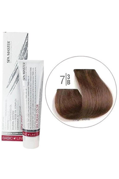 SPA MASTER Κρέμα Σπα Βαφή Μαλλιών Νο7.3 Μπεζ Ξανθό 100ml