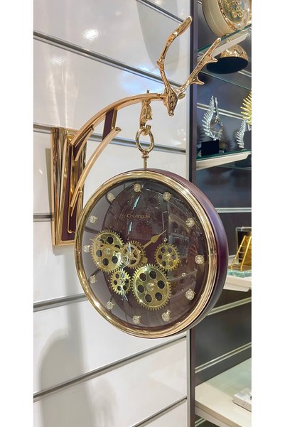 JOSEON DECOR Vintage tasarım dişli geyik motifli çarklı ve düz olmak üzere çi...