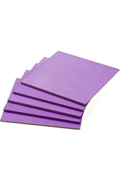 Hotpack ألواح كيك مربعة باللون الأرجواني 30 سم × 30 سم، 5 قطع
