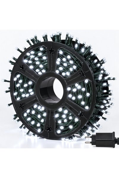 Welora Instalatie Luminoasa tip Rola cu 150 LED-uri, Lungime 30m, Pentru exte...
