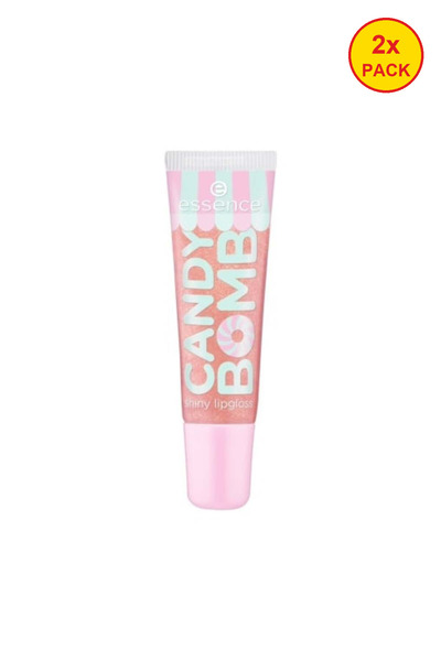 Essence Двойна опаковка Гланц за устни Candy Bomb, Есенция, 10 мл