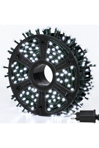 Welora Instalatie Luminoasa tip Rola cu 250 LED-uri, Lungime 50m, Pentru exte...