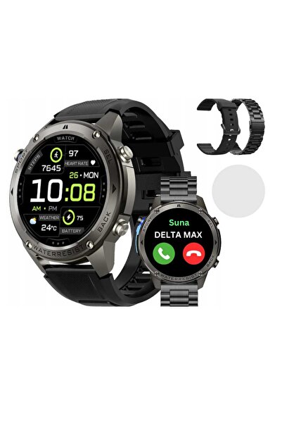 OEM Smartwatch Delta Max AMOLED 1.43", Apel Bluetooth, GPS, 5 ATM, Puls, SpO2...