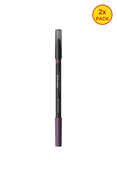 Catrice Pachet de 2 Eyeliner Velvet Glide Mat și Rezistent la Apă, 040 Plum L...
