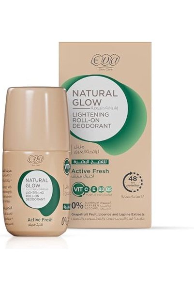 1001deva Eva Skin Care مزيل عرق طبيعي مضيء وفاتح للبشرة - Active Fresh 60 جرام