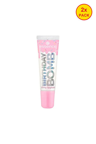 Essence Двоен пакет Блесък за устни BIRTHDAY BOMB, 01 - Cake My Day!, 10 мл