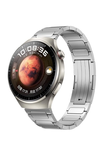 XGSM Brățară universală din oțel 22mm, aliaj de titan, argintiu