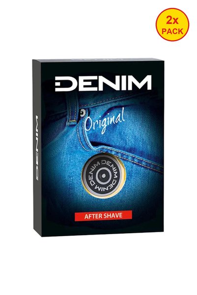 Denim 2x ΠΑΚΕΤΟ Αυθεντική Λοσιόν για μετά το ξύρισμα, 100 ml