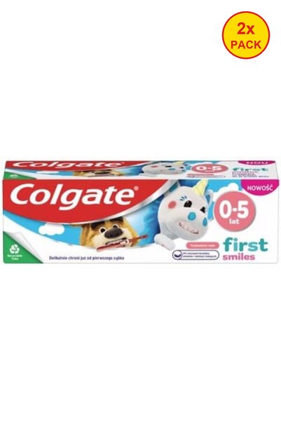 Colgate 2x PACK Children's toothpaste, Colgate, Kids First Smiles, 0-5 years,...