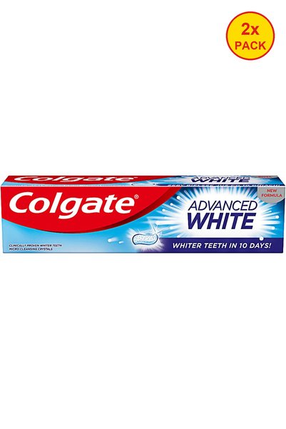 Colgate 2x PACK Pasta de dinti Advanced White 100 ml