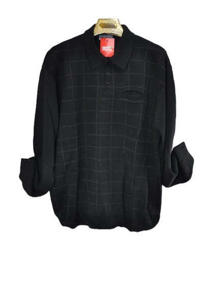 elma abone Super Battal Polo Neck Knitwear Sweater