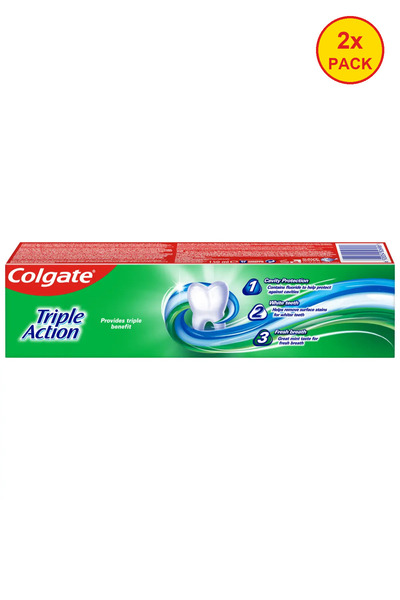 Colgate 2x PACK Triple Action Toothpaste 100ml