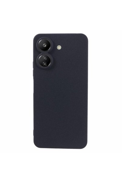 OEM Θήκη Σιλικόνης TPU για Xiaomi Redmi 13C 4G / Poco C65 4G - Μαύρο