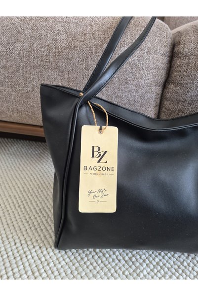Bagzone Large Size Soft Leather Women's Bag En42 Uzn28