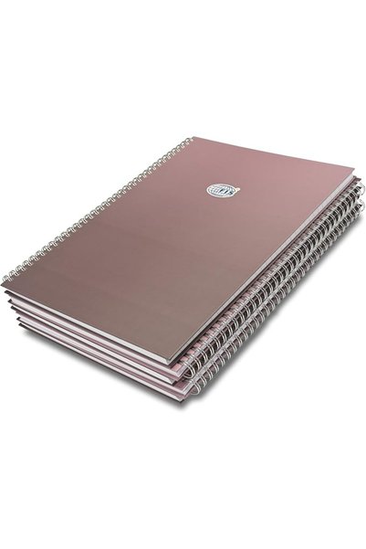 Fishbender FIS Notebook Spiral Hard Cover, A4 Size(29.7x21cm), Single Line Ru...