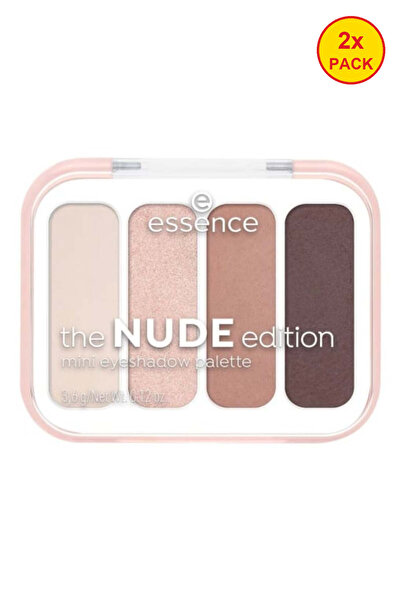 Essence Двойна опаковка мини палитра сенки за очи, издание NUDE, Essence, 3.6 г
