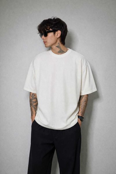 PUSULAM COLLECTİON Oversize Men's T-Shirt