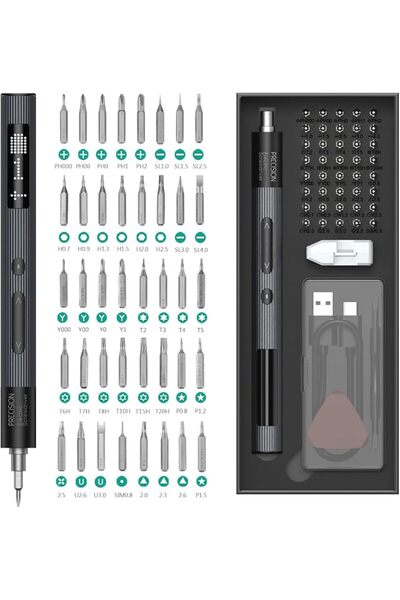 NALACAL Rechargeable Electric Screwdriver Set, 50 in 1 Cordless Precision Scr...