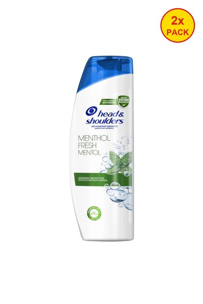 Head & Shoulders 2x PACK SHAMPOO 200ML MENTHOL