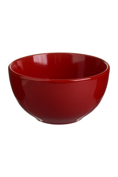 OEM Bol Ceramic Adânc Roșu 650 ml, pentru Servire
