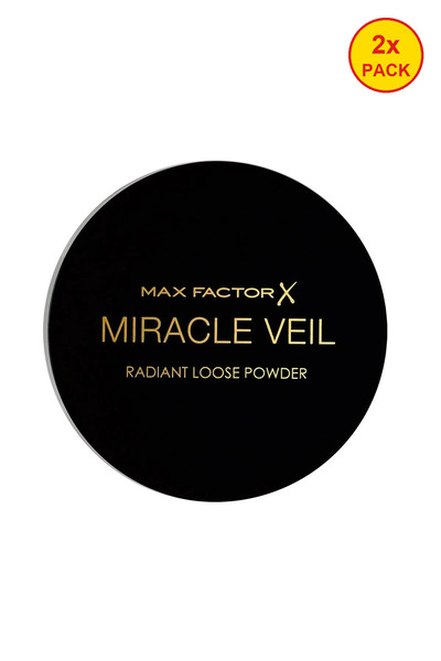 Max Factor 2x PACK Miracle Veil Radiant Loose Powder, 4g