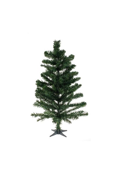 OEM Brad Artificial Verde de Masă 75 cm cu 60 Ramuri și Bază Stabilă – Decor ...