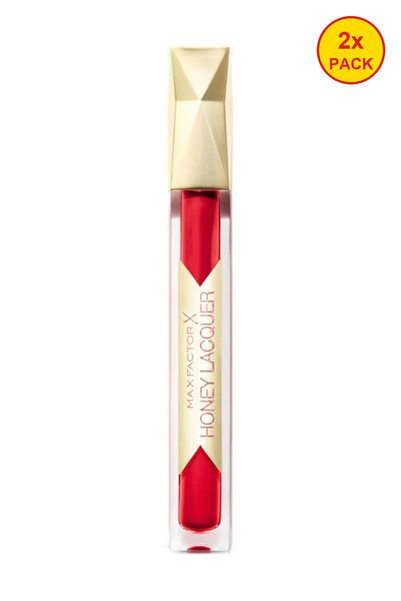 Max Factor 2x PACK Lip Gloss - Honey Lacquer Gloss 25 Floral Ruby8005610434124